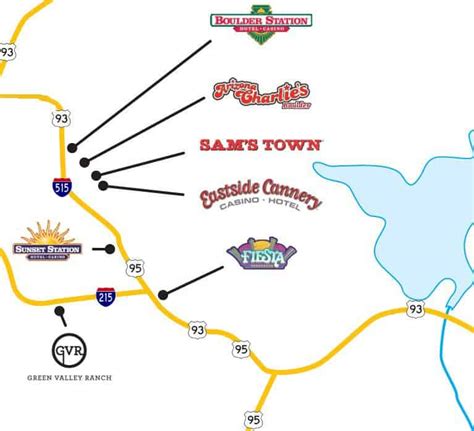 casino verite|boulder strip las vegas map.